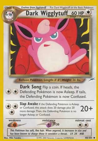 Dark Wigglytuff (40/105) [Neo Destiny Unlimited]