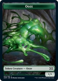 Ooze // Tuktuk the Returned Double-Sided Token [Double Masters Tokens] | Pandora's Boox