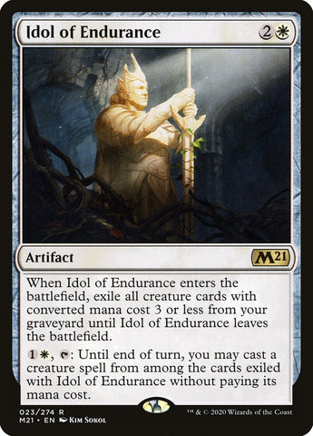 Idol of Endurance [Core Set 2021]