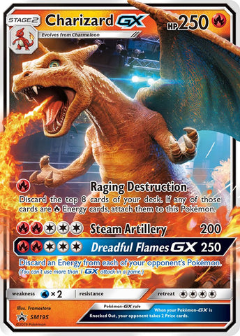 Charizard GX (SM195) [Sun & Moon: Black Star Promos]