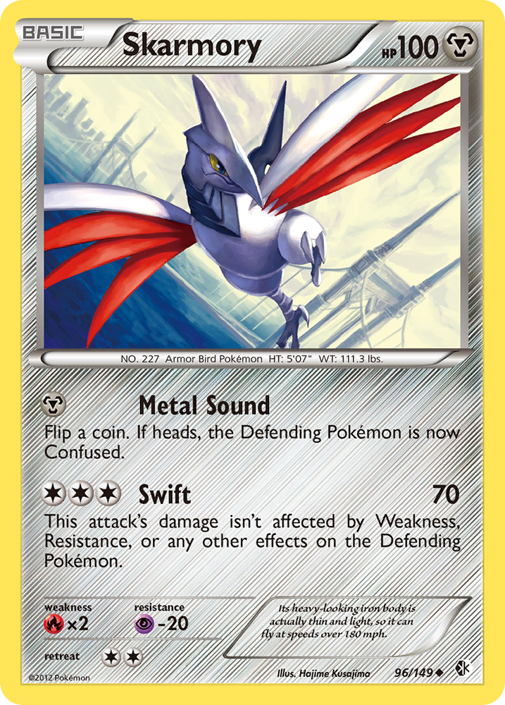 Skarmory (96/149) [Black & White: Boundaries Crossed]