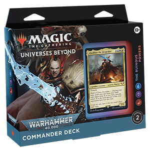 Universes Beyond: Warhammer 40K Commander The Ruinous Powers