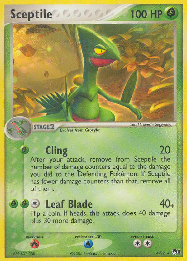 Sceptile (4/17) [POP Series 1]