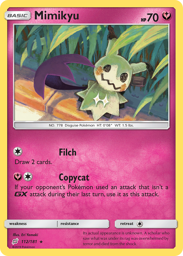 Mimikyu (112/181) [Sun & Moon: Team Up]