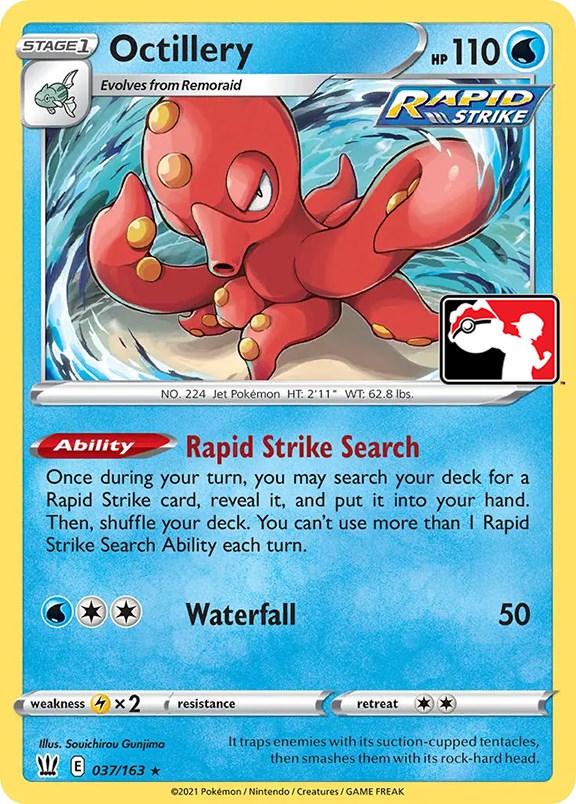 Octillery (037/163) [Prize Pack Series One] | Pandora's Boox