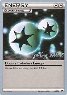 Double Colorless Energy (92/99) (CMT - Zachary Bokhari) [World Championships 2012] | Pandora's Boox