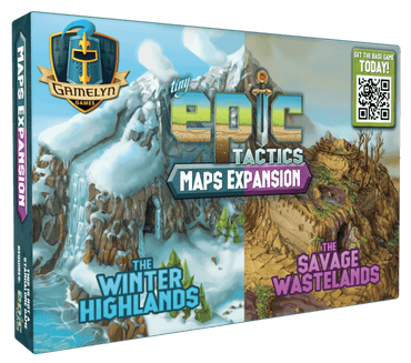 Tiny Epic Tactics Map Expansion Winter highlands / Savage Wastelands