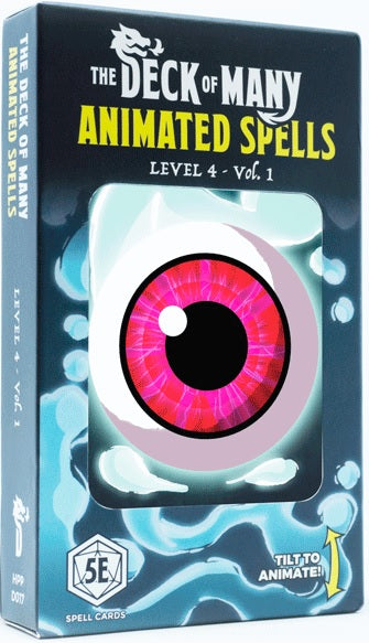 Deck of Many Animated Spells Level 4 Vol 1