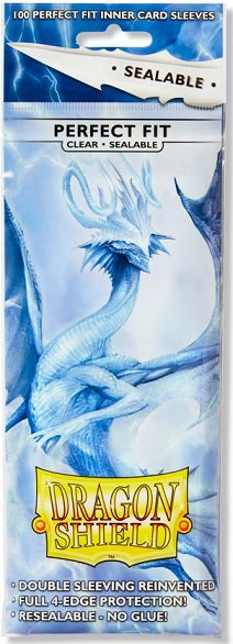 Dragon Shield Perfect Fit (100 pk) Clear Sealable 