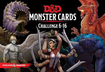 Monster Cards Challenge 6-16