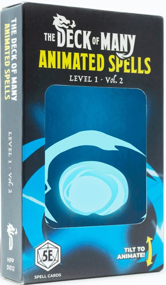 Deck of Many Animated Spells Level 1 Vol 2